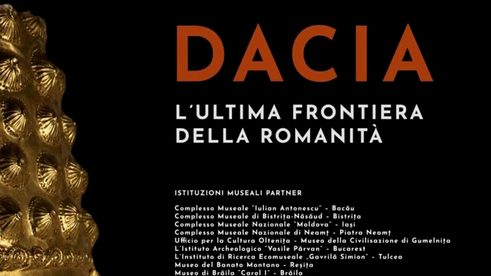 Expoziția „Dacia. L’ultima frontiera della romanità”, la Muzeul Național Roman din Roma