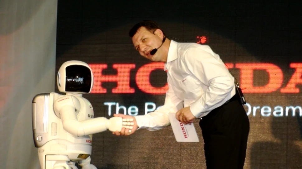 ASIMO, pentru prima oara in Romania