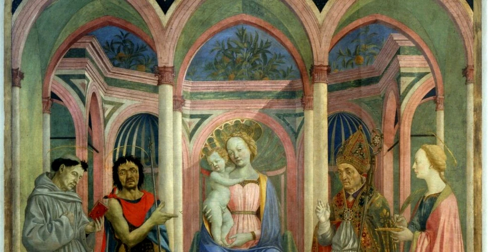 Culorile extraordinare ale unei picturi de altar au fost restaurate