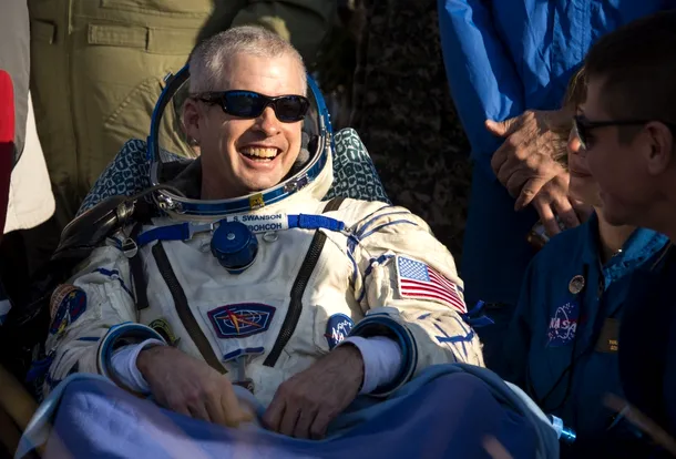 Astronautul american Steven Swanson