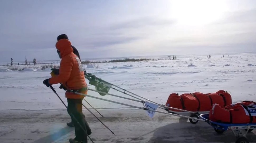 Bibliotecarul Avram Iancu, pe locul trei la ultramaratonul ”6633 Arctic Ultra”