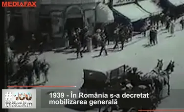 1939, anul în care România a decretat mobilizarea generală în sprijinul Cehoslovaciei – 100 de ani în 100 de momente