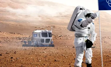 Aşa ar putea arăta steagul pe care omenirea îl va duce pe Marte – VIDEO