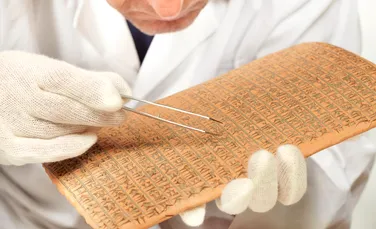 O tăbliță veche de 3.700 de ani conține cel mai vechi exemplu cunoscut de geometrie aplicată