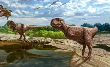 Un dinozaur „cu față de bulldog” descoperit recent era ca un T. Rex pe steroizi
