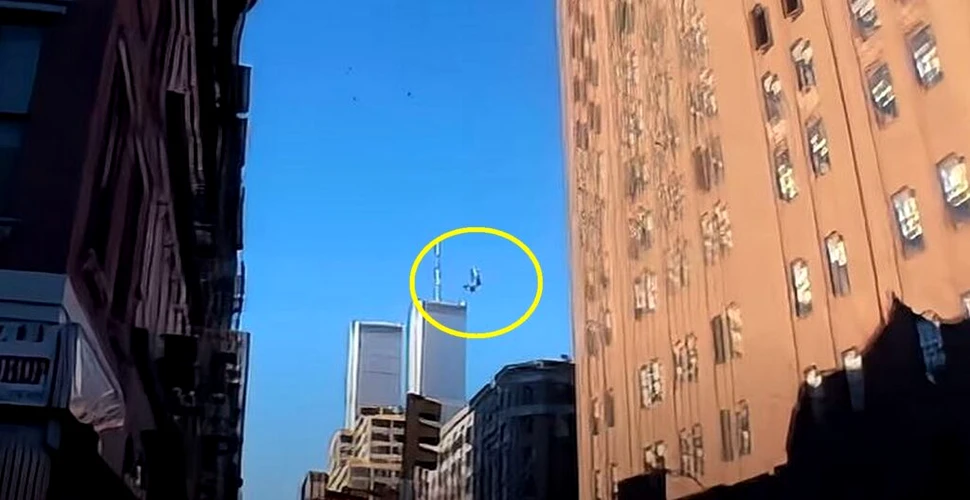 VIDEO: Momentul în care primul avion lovește World Trade Center, 11 septembrie 2001