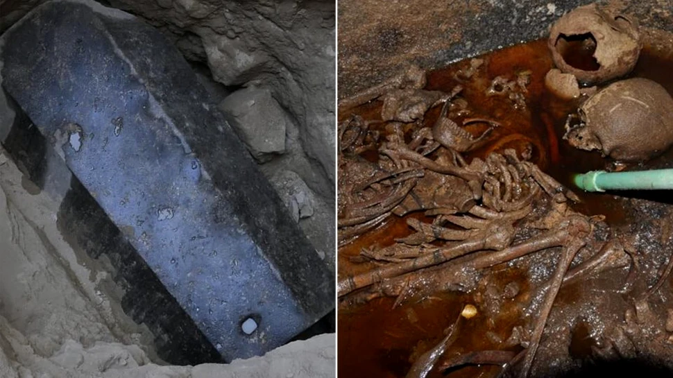Marele sarcofag negru de pe vremea lui Alexandru cel Mare, găsit în Egipt, a fost deschis. Descoperirea aduce mai multe întrebări decât răspunsuri