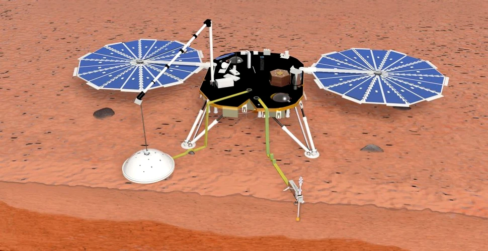 Cele mai mari trei cutremure detectate pe Marte de sonda InSight