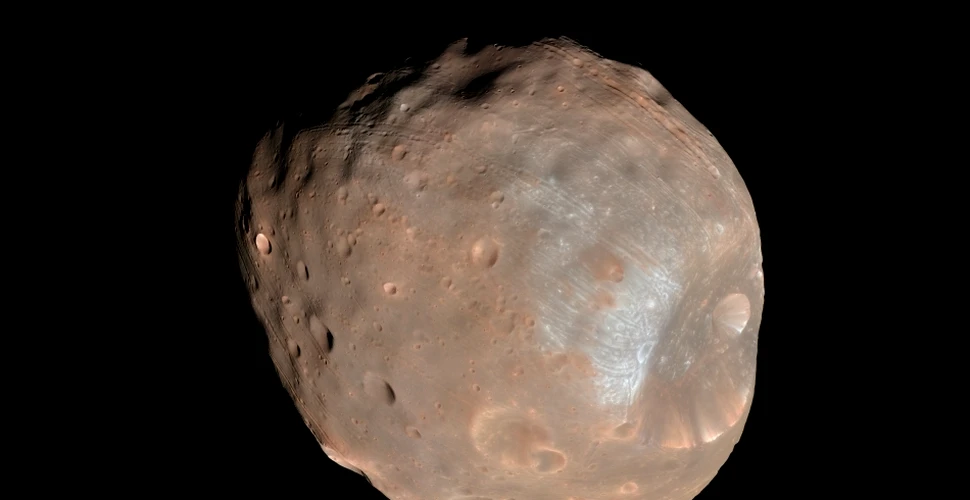 Mars Express pregăteşte cea mai mare apropiere a omenirii de Phobos, satelitul lui Marte (VIDEO)