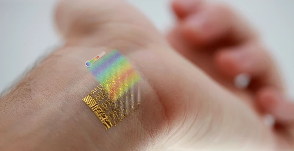 Termometrul ultra-subţire care se aplică pe piele este cea mai nouă invenţie a cercetătorilor