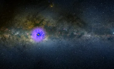O nouă analiză încearcă să explice strălucirea misterioasă din centrul galaxiei Calea Lactee