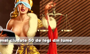 Cele mai ciudate 50 de legi din lume