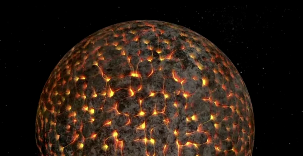 Luna a fost cândva acoperită de un ocean de rocă topită, au descoperit oamenii de știință indieni