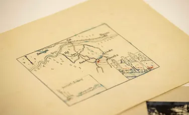 O hartă care dezvăluie o comoară a naziștilor, făcută publică pentru prima dată