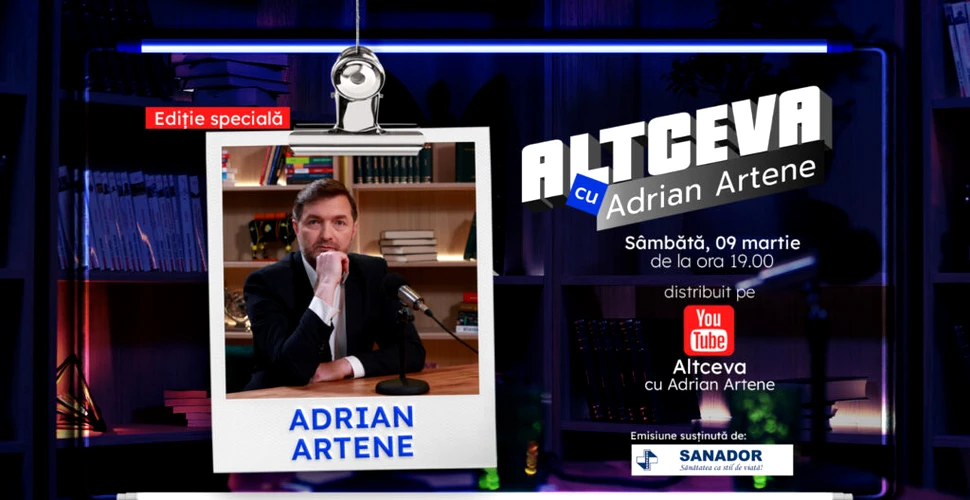 Jurnalistul Adrian Artene:  „Episodul Altceva de săptămâna aceasta este mai mult decât o POVESTE, este o VIAȚĂ!”