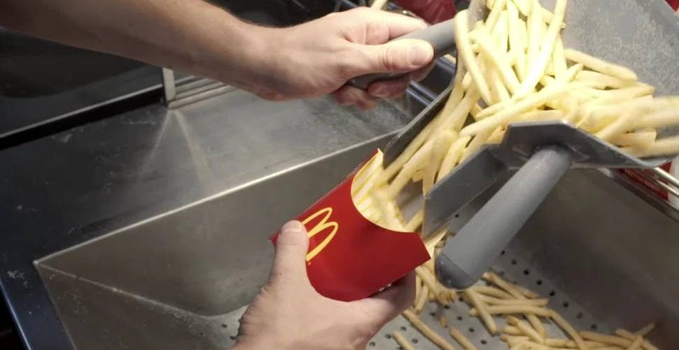 Cum sunt produşi cartofii prăjiţi serviţi în restaurantele McDonald’s – VIDEO