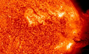 Ieri a avut loc o erupţie solară gigant, echivalentul a miliarde de bombe nucleare! (VIDEO)