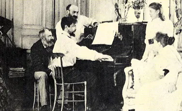 Claude Debussy este omagiat astăzi de Google, la 151 de ani de la naşterea sa