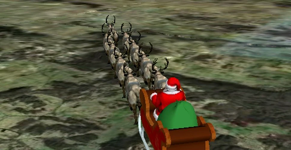 Moş Crăciun a plecat să aducă cadouri şi călătoria lui poate fi urmărită în timp real