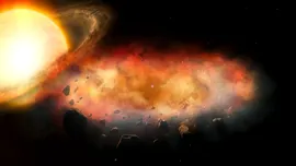 Ce ar putea ascunde un „nor metalic” gigantic dintr-un sistem stelar apropiat?