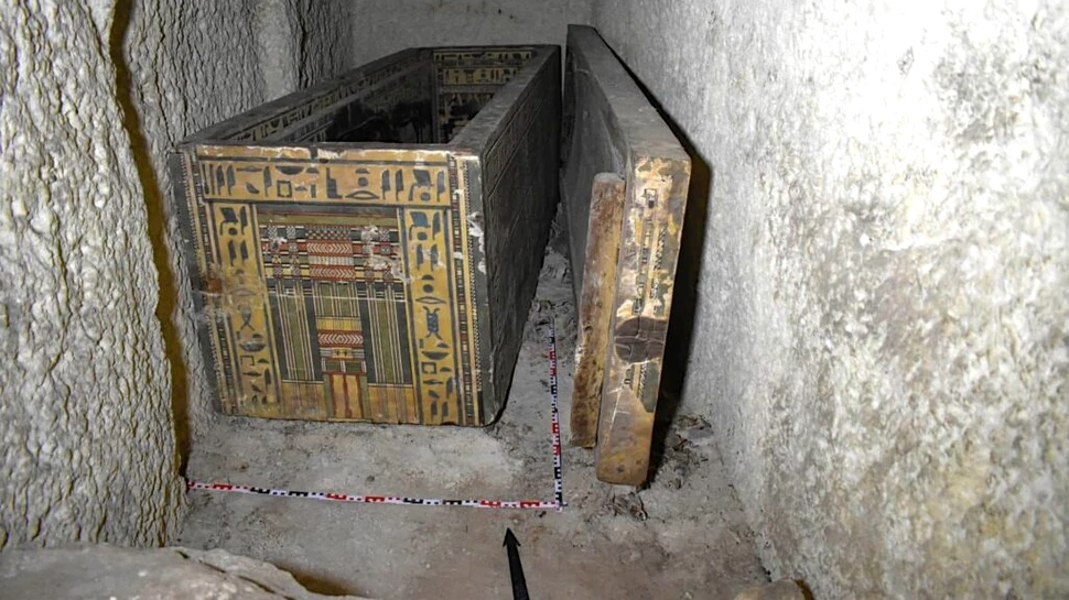 Un sicriu în alt sicriu ascunde o descoperire egipteană extraordinară