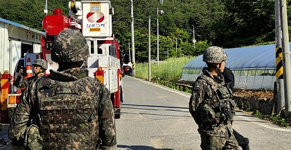 Coreea de Nord a lansat peste 150 de baloane cu gunoaie în Sud