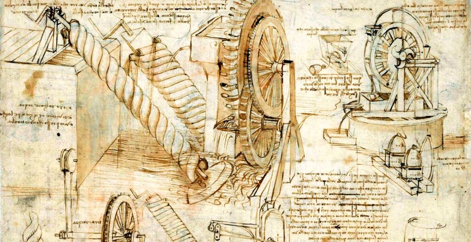 Cercetătorii au aflat ce sunt petele găsite pe unul dintre cele mai importante documente ale lui Leonardo da Vinci