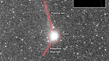 Semne de activitate pe cometa 3I/ATLAS. Ce au observat astronomii?