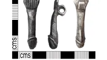 O amuletă romană în formă de falus a fost descoperită în Marea Britanie. Iată povestea pandantivului