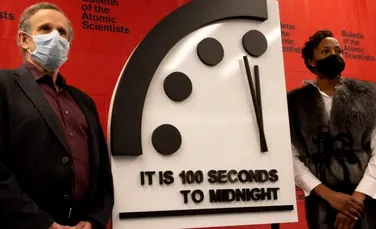 „Ceasul Apocalipsei” rămâne la 100 de secunde de miezul nopții. De ce ar fi nevoie pentru o lume „mai sigură și sănătoasă”