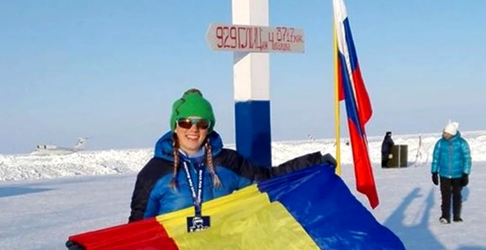 Simona Dumitrescu, prima femeie din România care a participat la Maratonul de la Polul Nord, a cucerit medalia de de argint