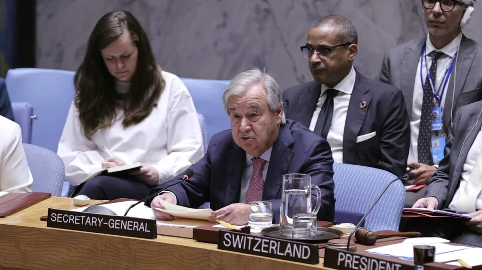 SUA au criticat decizia Israelului de a-l declara „persona non grata” pe secretarul general al ONU