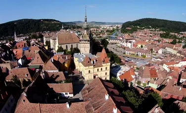 Sighişoara, comoara României. Frumuseţea oraşului medieval, într-un clip spectaculos
