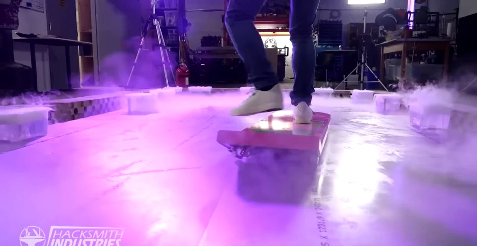 Un grup de inventatori a creat un hoverboard funcțional