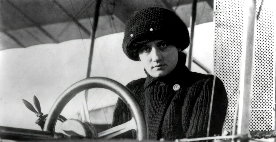 Actrița Raymonde de Laroche, prima femeie din lume cu brevet de pilot