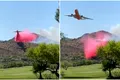 Intervenție spectaculoasă în SUA. Incendiile de vegetație sunt stinse de „bombardiere cu apă”