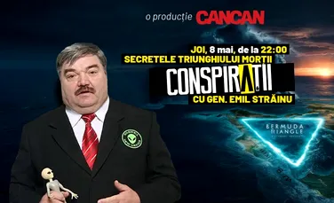 „Conspirații cu gen. Emil Străinu” începe joi, 8 mai, de la 22:00, LIVE pe YouTube CANCAN