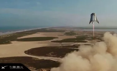 Racheta Starhopper a trecut cu brio de ultimul zbor experimental – VIDEO