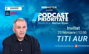 Titi Aur la „Podcast cu Prioritate” #92 by ProMotor: „Mașină bună și ieftină nu există”