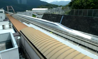 Trenurile japoneze Maglev, un spectacol al vitezei: cum este să călătorești cu o viteză de 500 de km/h?
