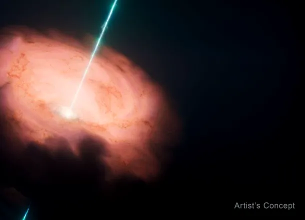 Telescopul James Webb dezvăluie cea mai clară imagine obținută vreodată cu marginea unei găuri negre