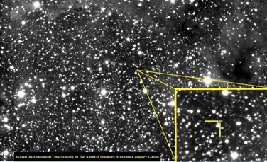 Galați V15, o stea variabilă, noua descoperire importantă făcută de astronomii din Galați