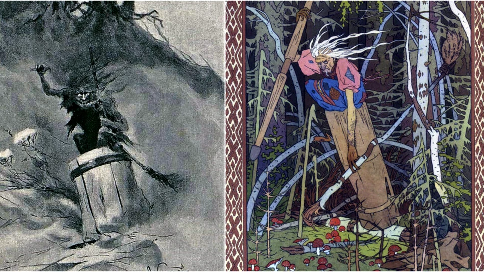 Baba Yaga, cea mai faimoasă vrăjitoare din basmele rusești