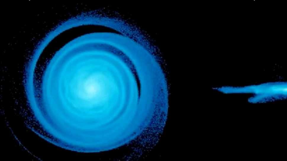 Ce au detectat astronomii în cea mai veche galaxie spirală barată din Univers?