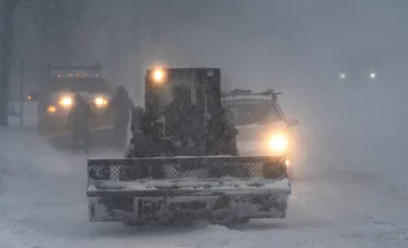 Vreme extremă în cea mai mare parte a Statelor Unite: ninsoare abundentă, lapoviță și ploaie înghețată