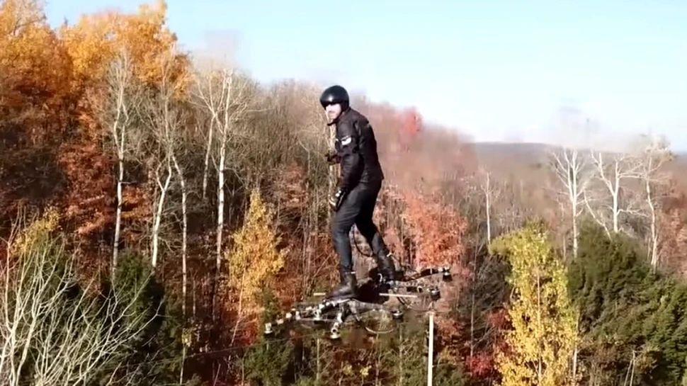 „Primul hoverboard adevărat”, inventat de un român. Deține recordul mondial pentru cel mai lung zbor cu un hoverboard