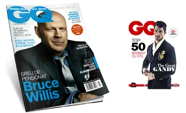 Bruce Willis pe coperta noului număr GQ România