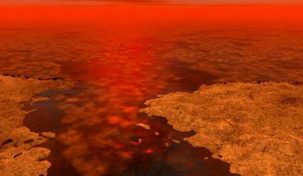 Mările de pe Titan sunt pline cu hidrocarburi lichide