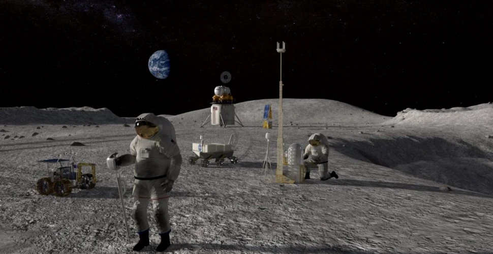 Astronauții vor avea acces la o rețea 4G pe suprafața Lunii