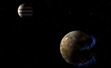 Cea mai mare structură formată de către un impact descoperită pe luna Ganymede 